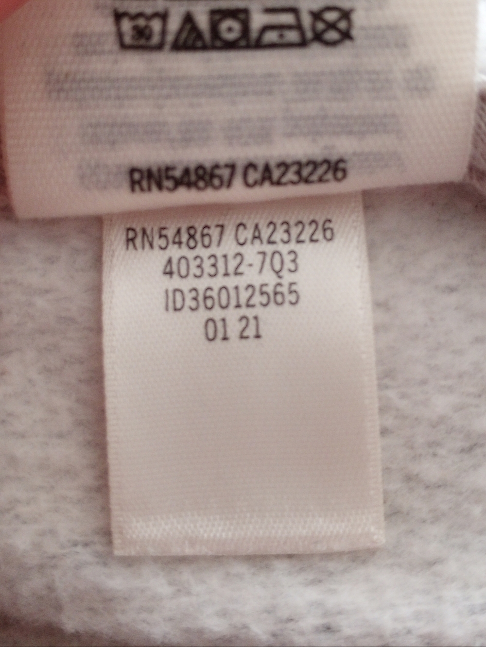 Pink Victoria's Secret Grey Hoodie - Picture 7 of 7
